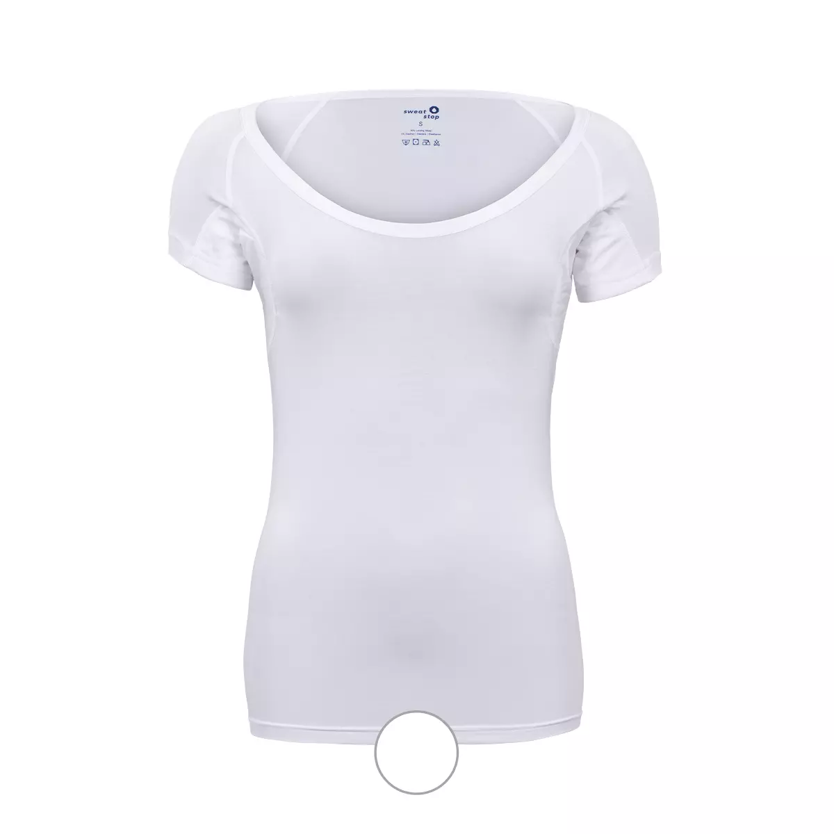 SweatStop® woman-U Anti Schweiß Shirt gegen Schweißflecken