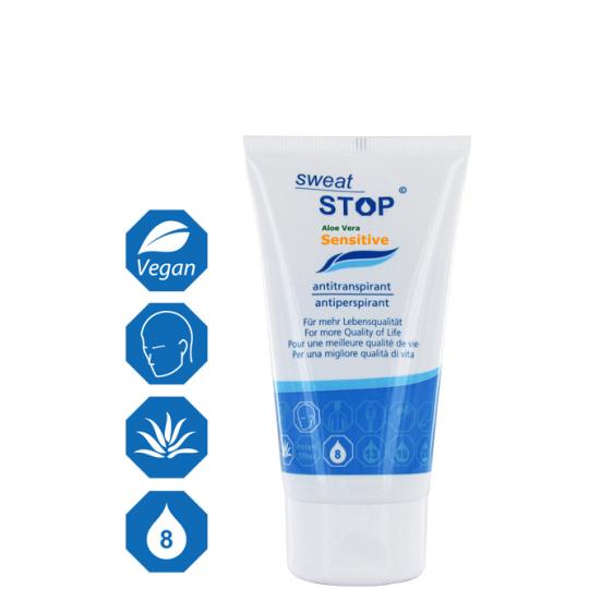 SweatStop® Lotion Antitranspirant bei Schwitzen im Gesichtsbereich 