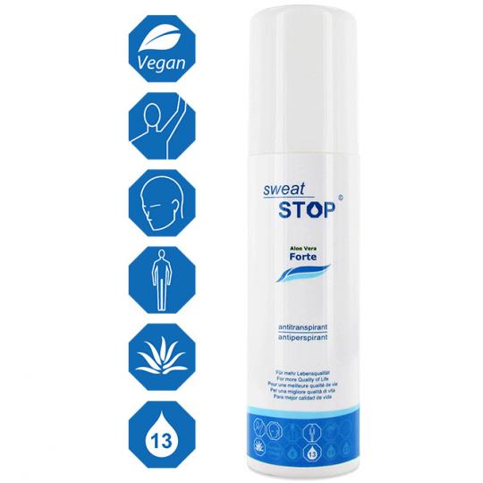SweatStop® Forte Antitranspirant Spray bei starkem Achselschweiß 